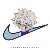 Nike X Killua 2 - Embroidery Design - FineryEmbroidery